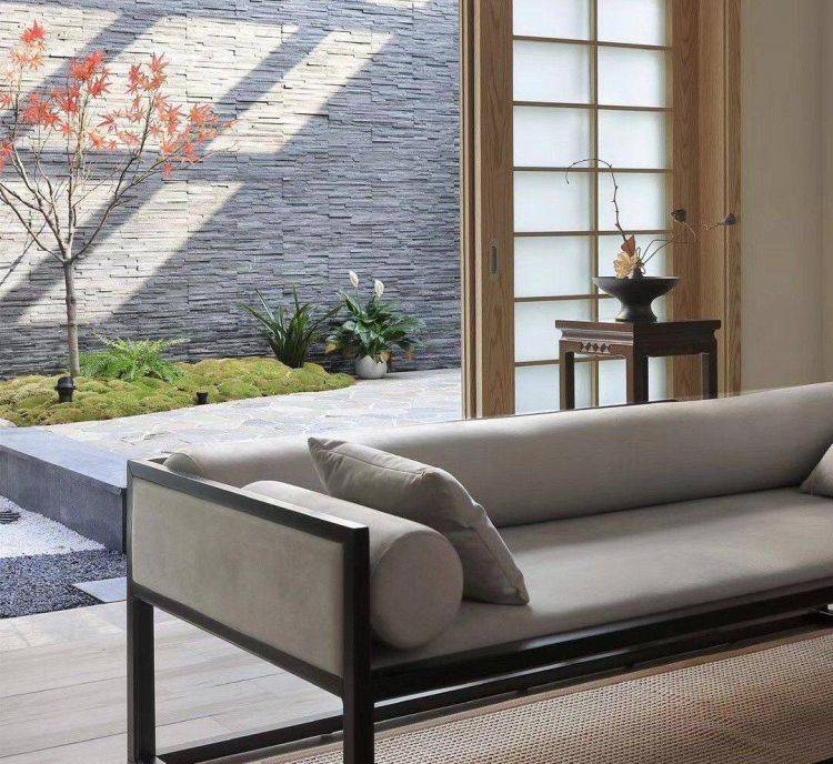 三套下沉式庭院花园装修效果图设计案例欣赏