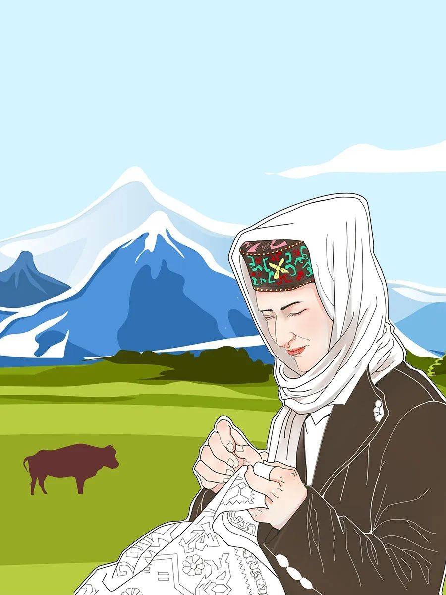 塔吉克族 卡通图片图片
