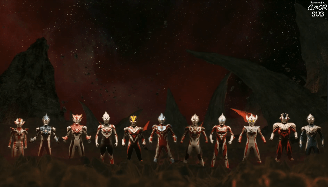 奥特银河格斗融合了11位奥特曼力量的令迦奥特曼再次出现