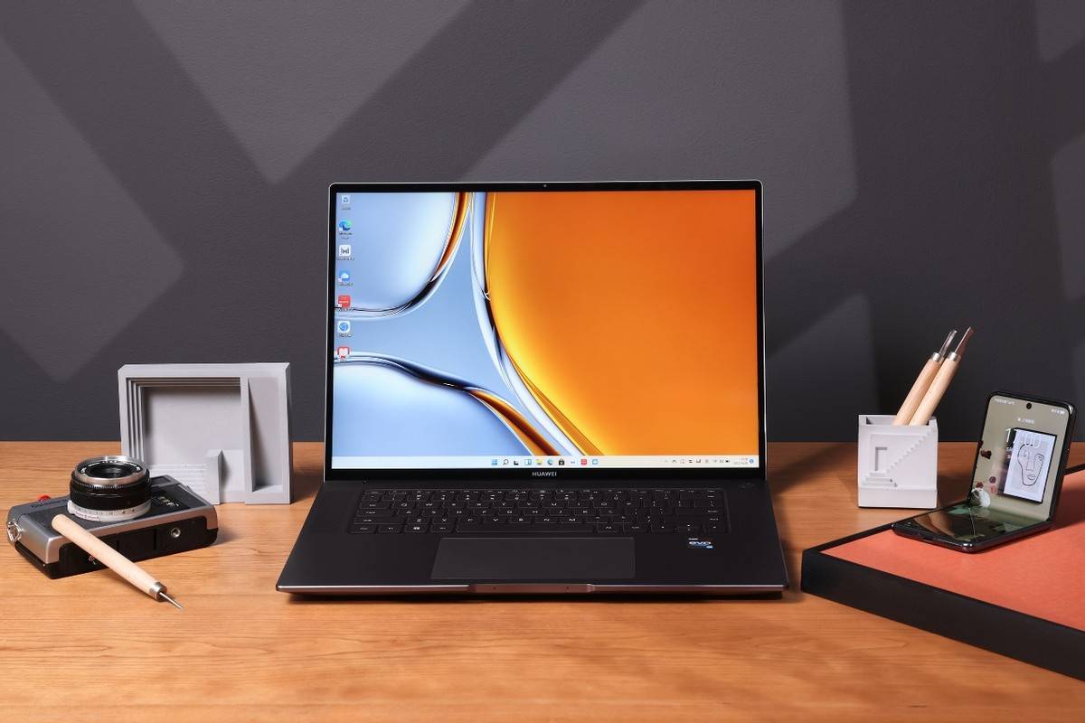 原创强悍性能也有轻薄机身华为matebook16s系列图赏