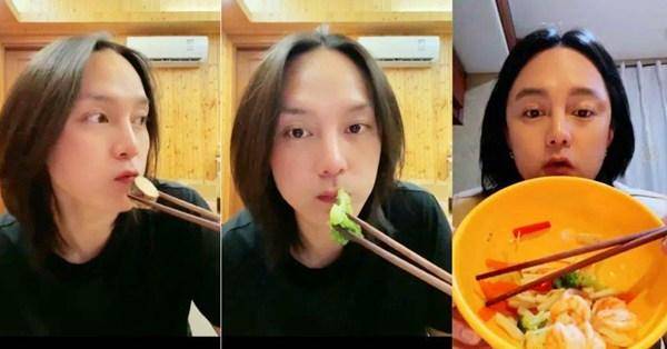 原创尹正晒减肥餐火了引来网友围观网友这么吃不瘦也愿意