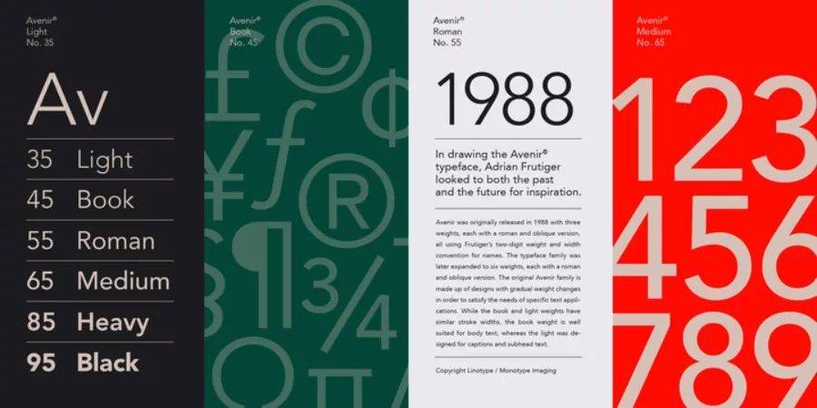 至于作者 adrian frutiger的作品,大家应该很熟悉吧?