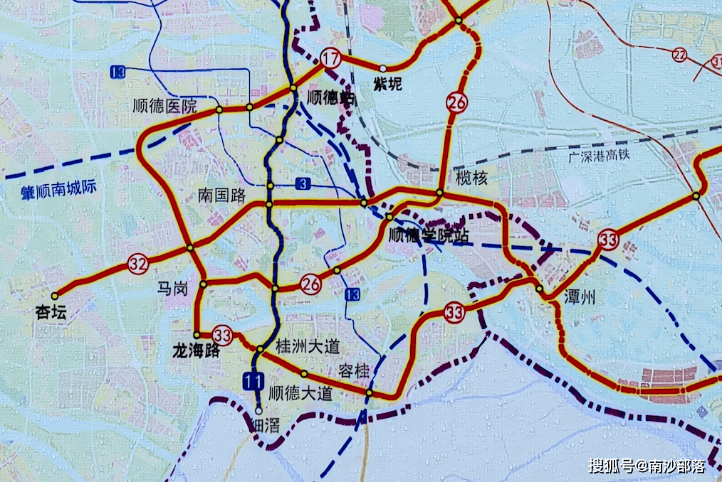 最新曝光南沙將迎來3條新地鐵線路橫縱串聯多個片區