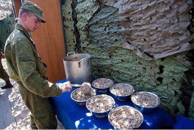 俄军在前线的伙食怎么样?