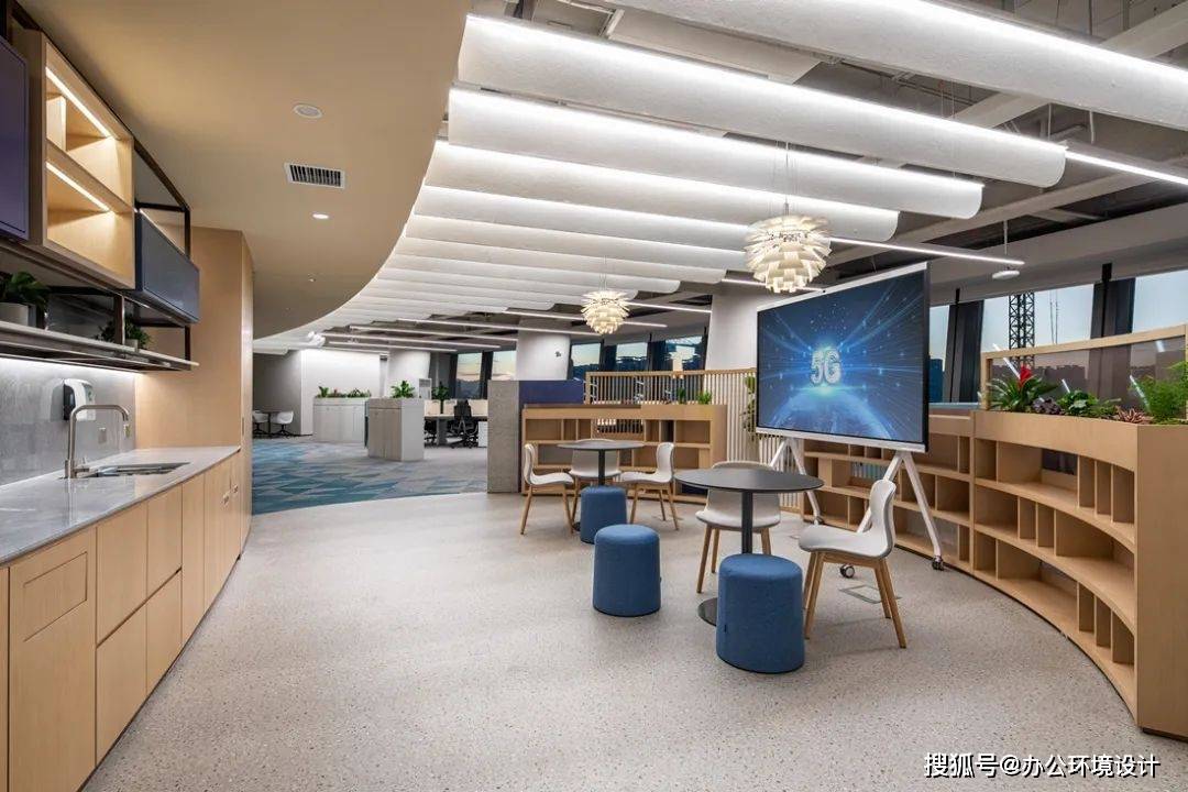 办公设计华为中国地区部办公空间设计欣赏