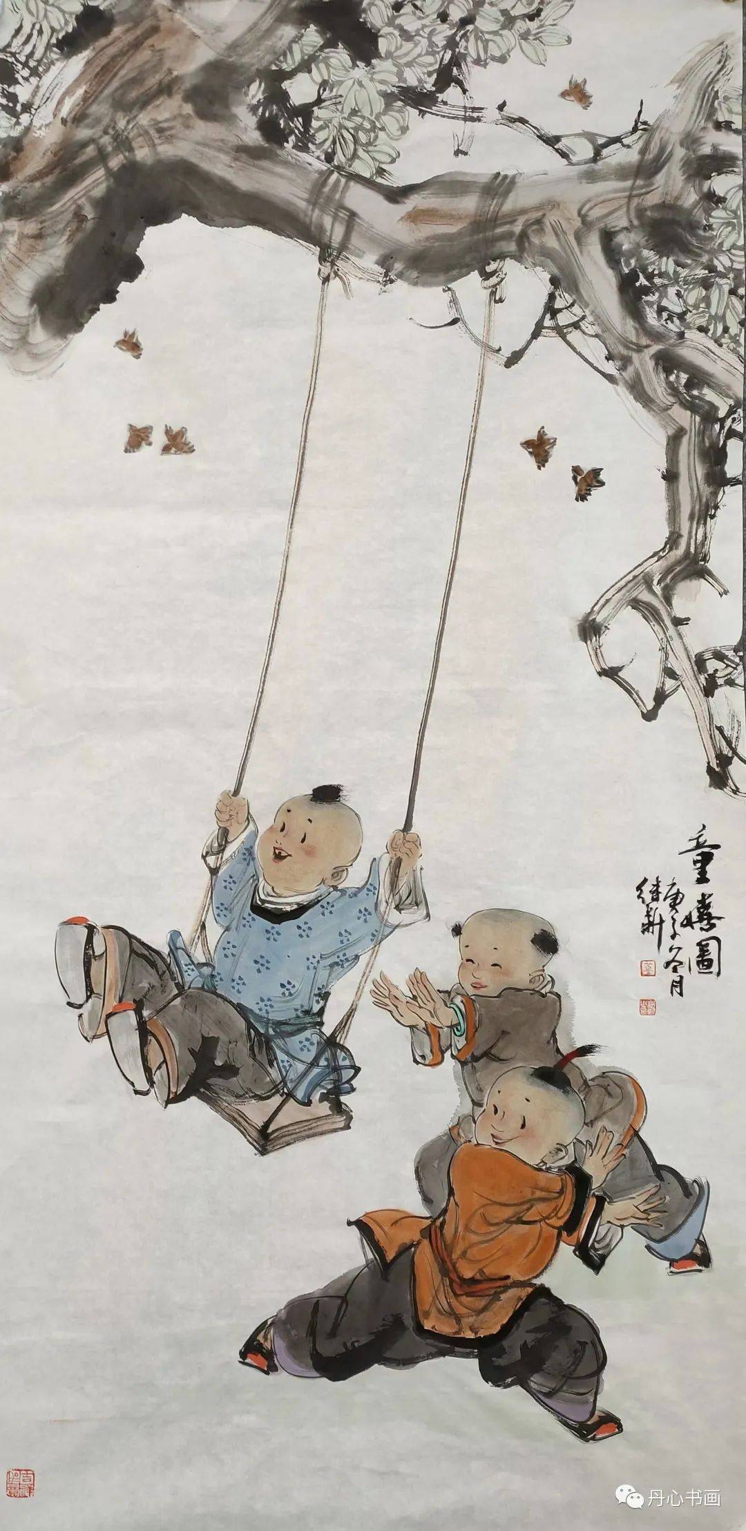 大气恢弘趣味传神人物画家董继新