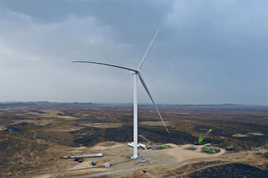 全球陆上最大风机叶轮金风科技gwh1914x系列产品样机顺利并网