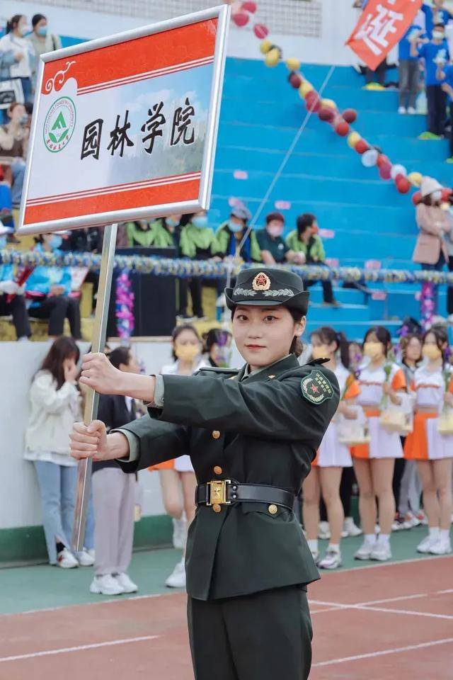 原创东北林业大学田径暨阳光体育运动会美女如云啊