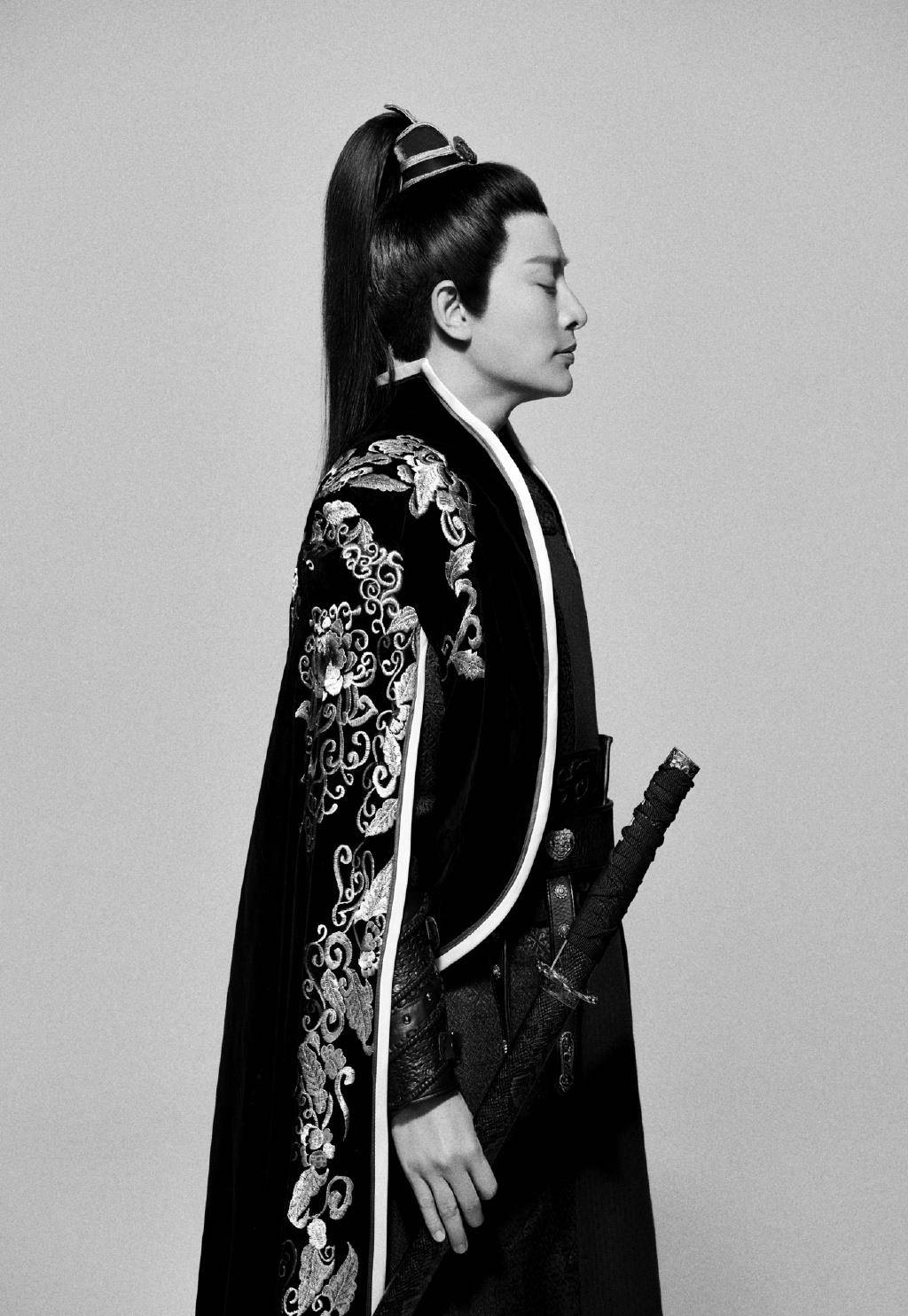 原创贾乃亮最新古装扮相曝光霸气十足尽显大侠风范