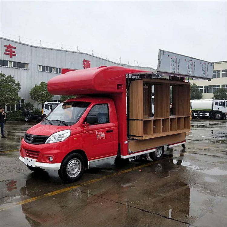 6.流动售货车使用环境广泛:可上可上牌,城市不限行.