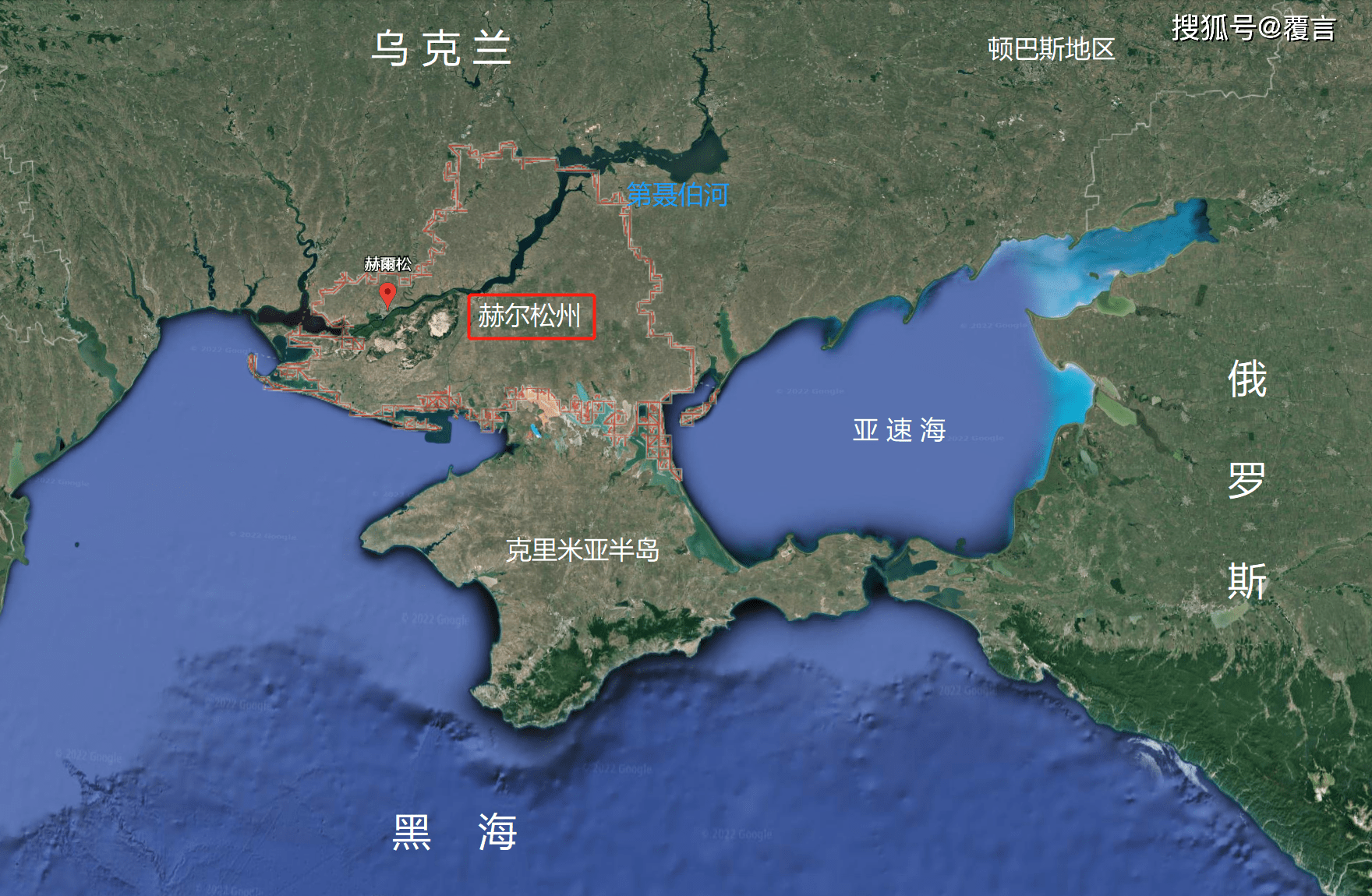 乌克兰赫尔松地图图片