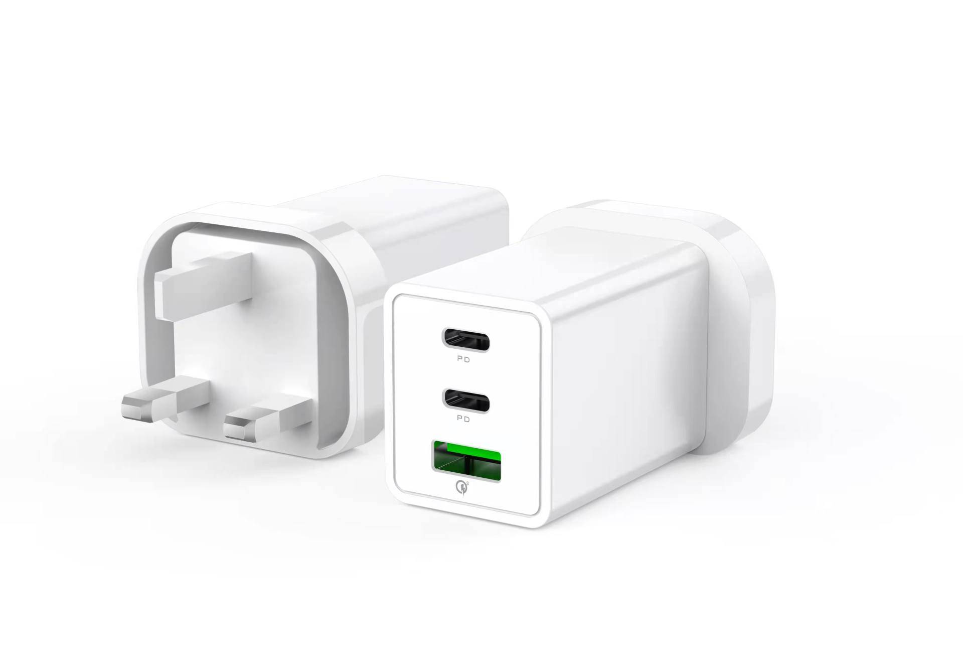 小巧,多口,功率覆盖市面热门需求,14家企业双c口快充充电器展示_威源_