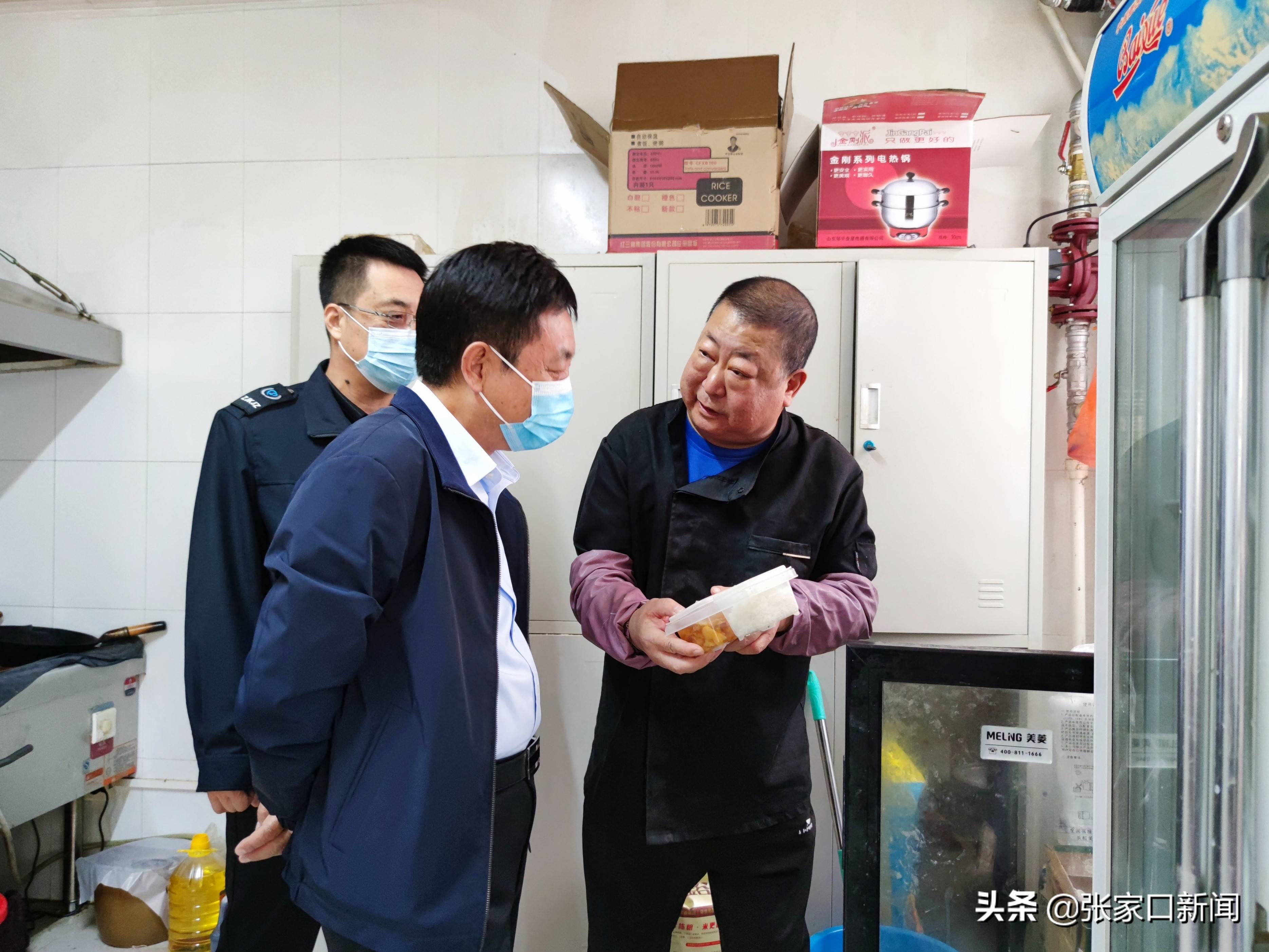 —张家口市民政局到市救助站检查安全