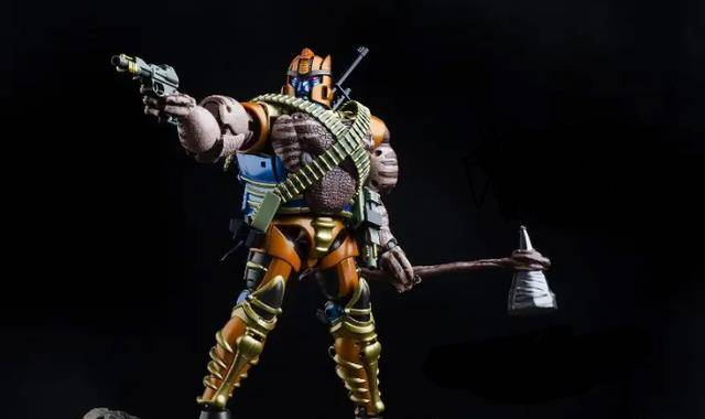 原创荣誉至上的原始兽战士巨无霸英雄恐龙勇士