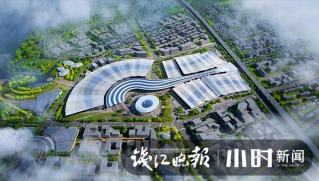 杭州大會展中心又有新進展一期鋼結構主體結頂力爭2024年建成