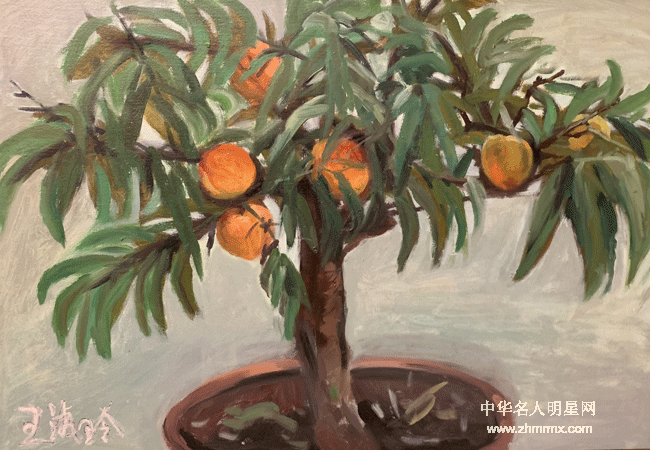 画家王淑玲作品如人个性化独特