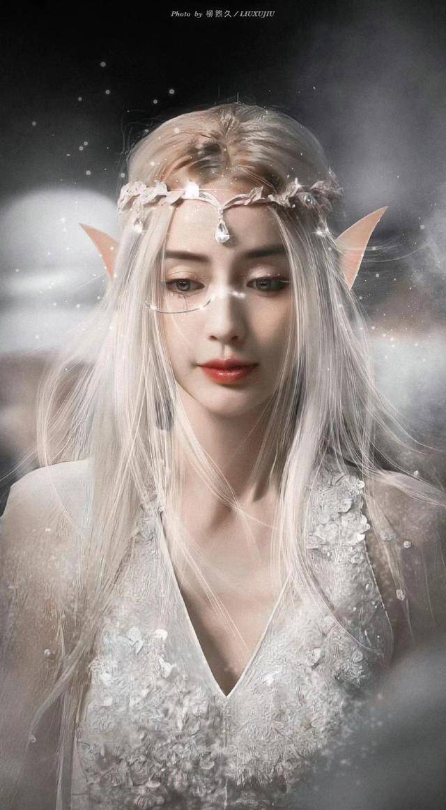 杨颖的精灵女王造型,美出新高度_男人_女人_漂亮