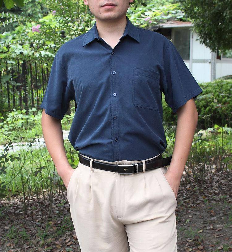 土气大叔穿短袖衬衫,普通人穿polo,女神倾倒男人嫉妒的型男穿啥_泊叔