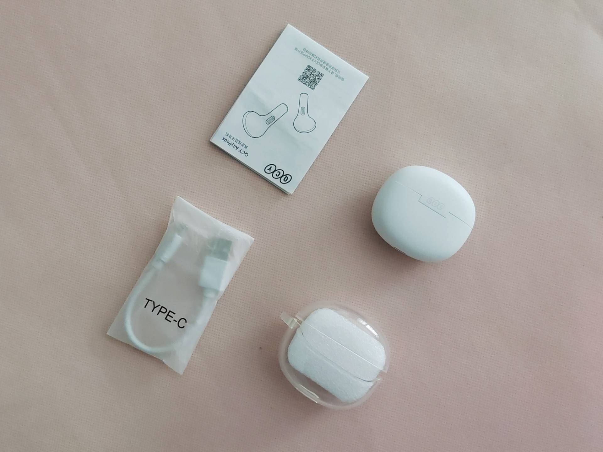 QCY AilyPods耳机,音质醇厚，学生党首选