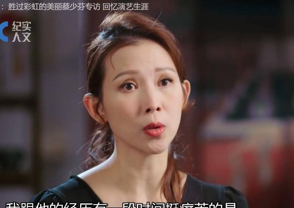 了一把蔡少芬在劇中飾演表面溫婉大度,實則心機深重心狠手辣的