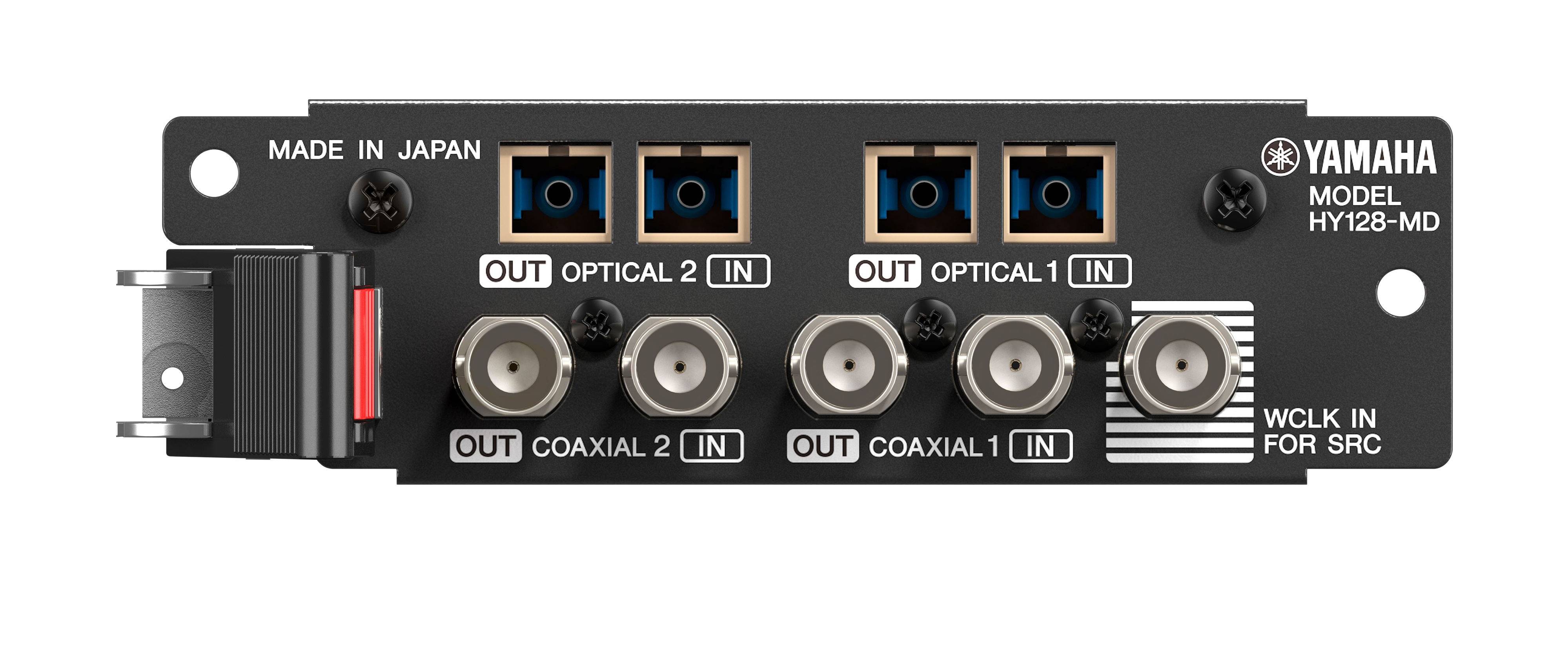 9" x 1.5" x 8.2")光纤和同轴接口可实现冗余连接.