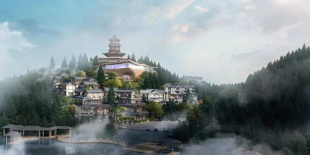 中国第一侨乡台山温泉入户墅院世茂硒泉小镇总价150万起