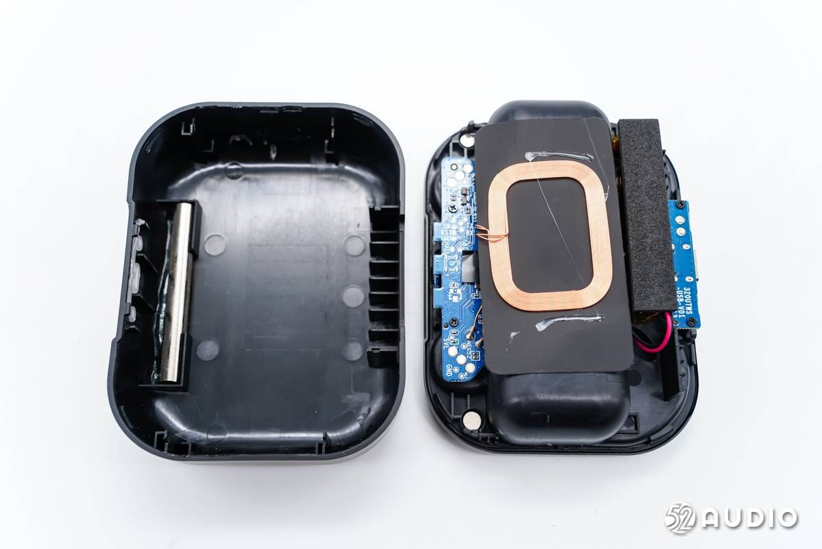 搭载高通qcc5141蓝牙芯片支持骁龙畅听飞傲fiioutws5真无线耳挂拆解