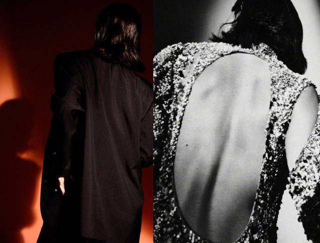 背影出镜拍摄大片的卢靖姗,背部线条依旧明显,完全看不出是一位孕晚期