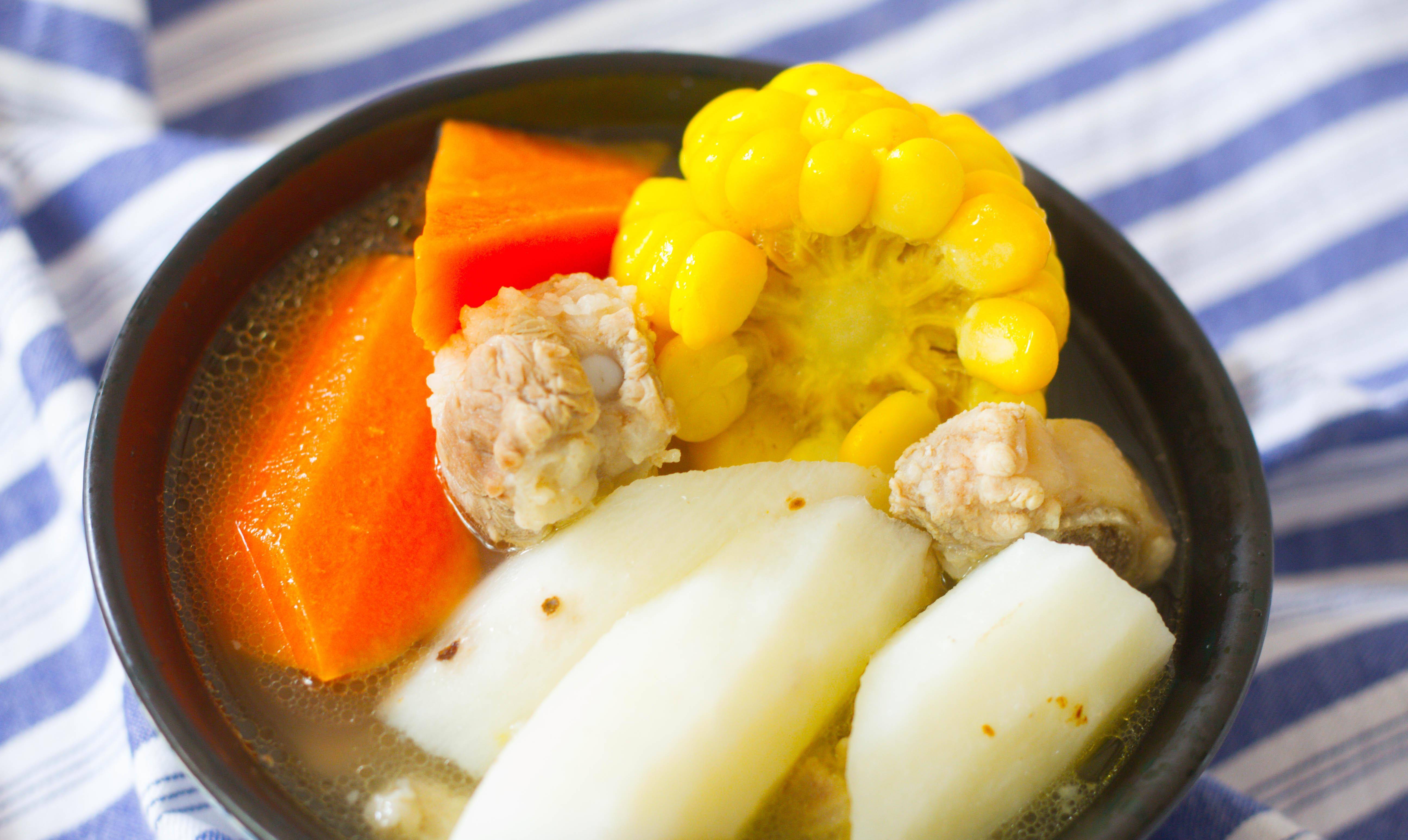 山药玉米排骨汤养生必备系列广东人最喜欢喝得养生健康汤