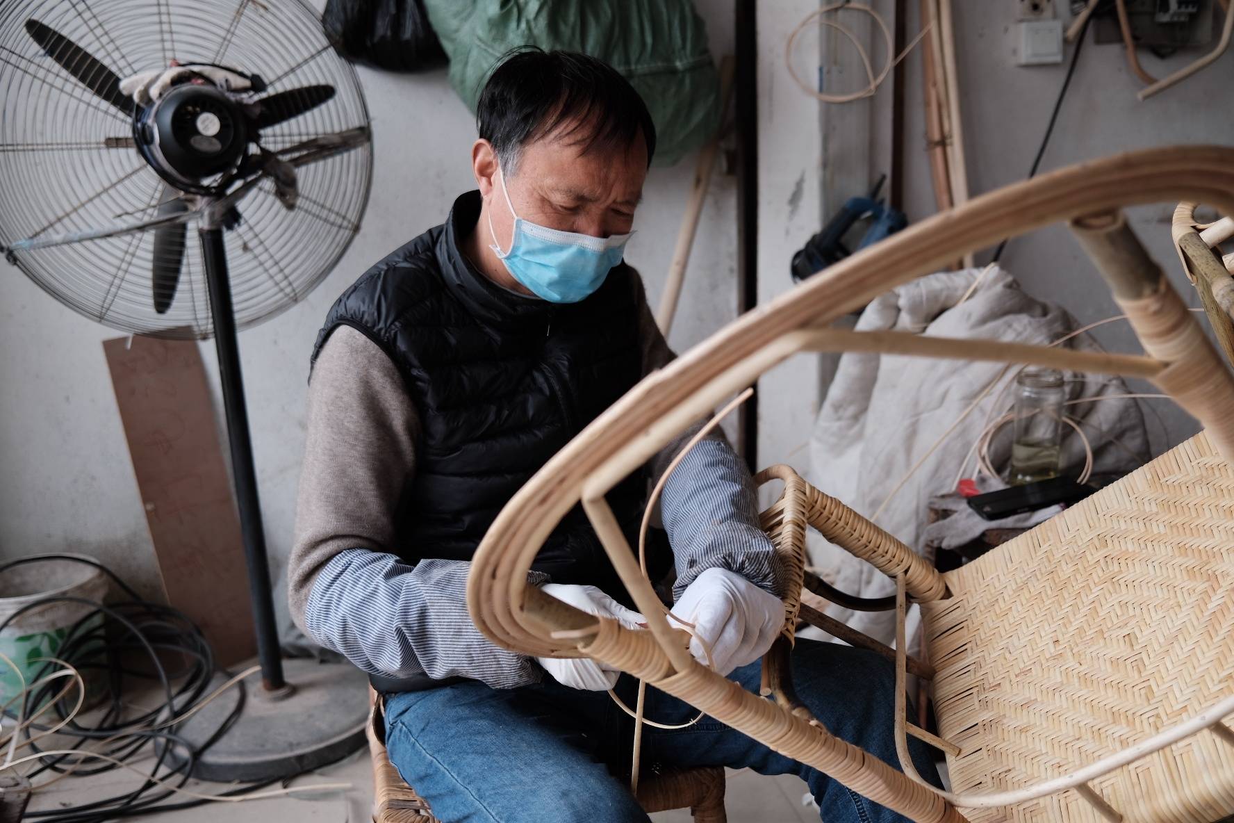 当芊芊藤条遇上苏州民间传统藤编手艺,用天然质朴传承手作之美_藤器