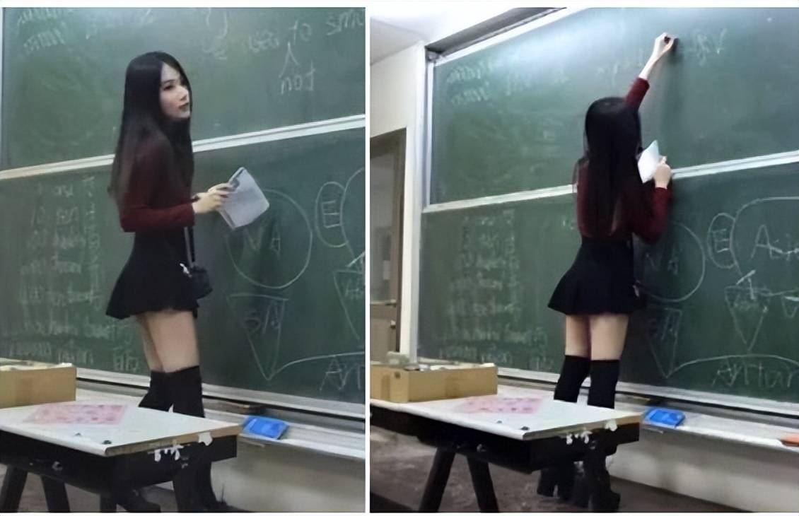 原创95后老师穿jk上课学生上课积极性变高了家长却头疼不已