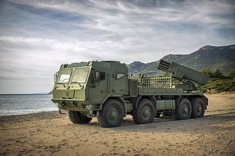 捷克与斯洛伐克装备志rm7085式多管火箭炮