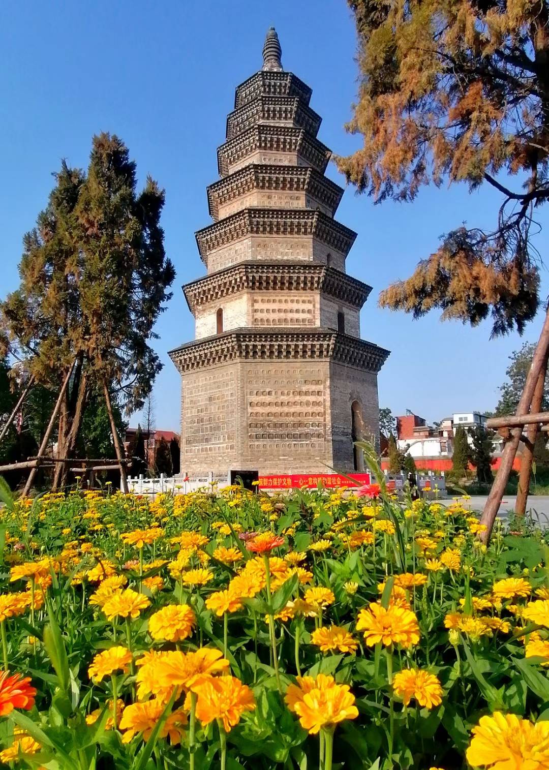 福胜寺塔玫瑰玫瑰玫瑰