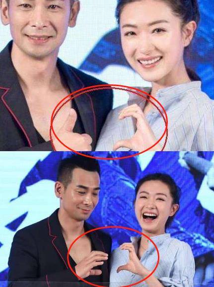 完全就是泰山崩于前而面不改色,但是之前万茜和赵文卓在发布会上,也是