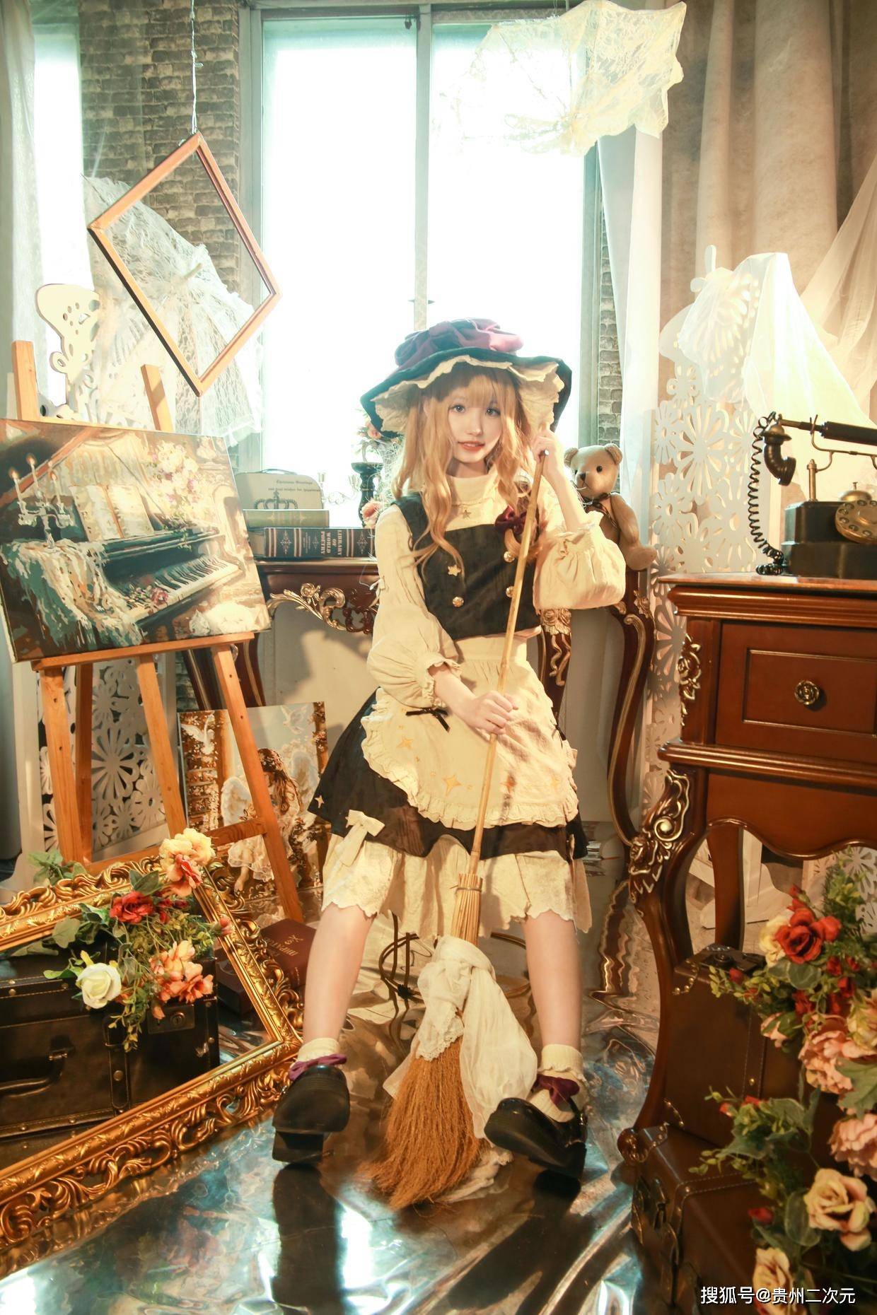 东方project雾雨魔理沙cosplay