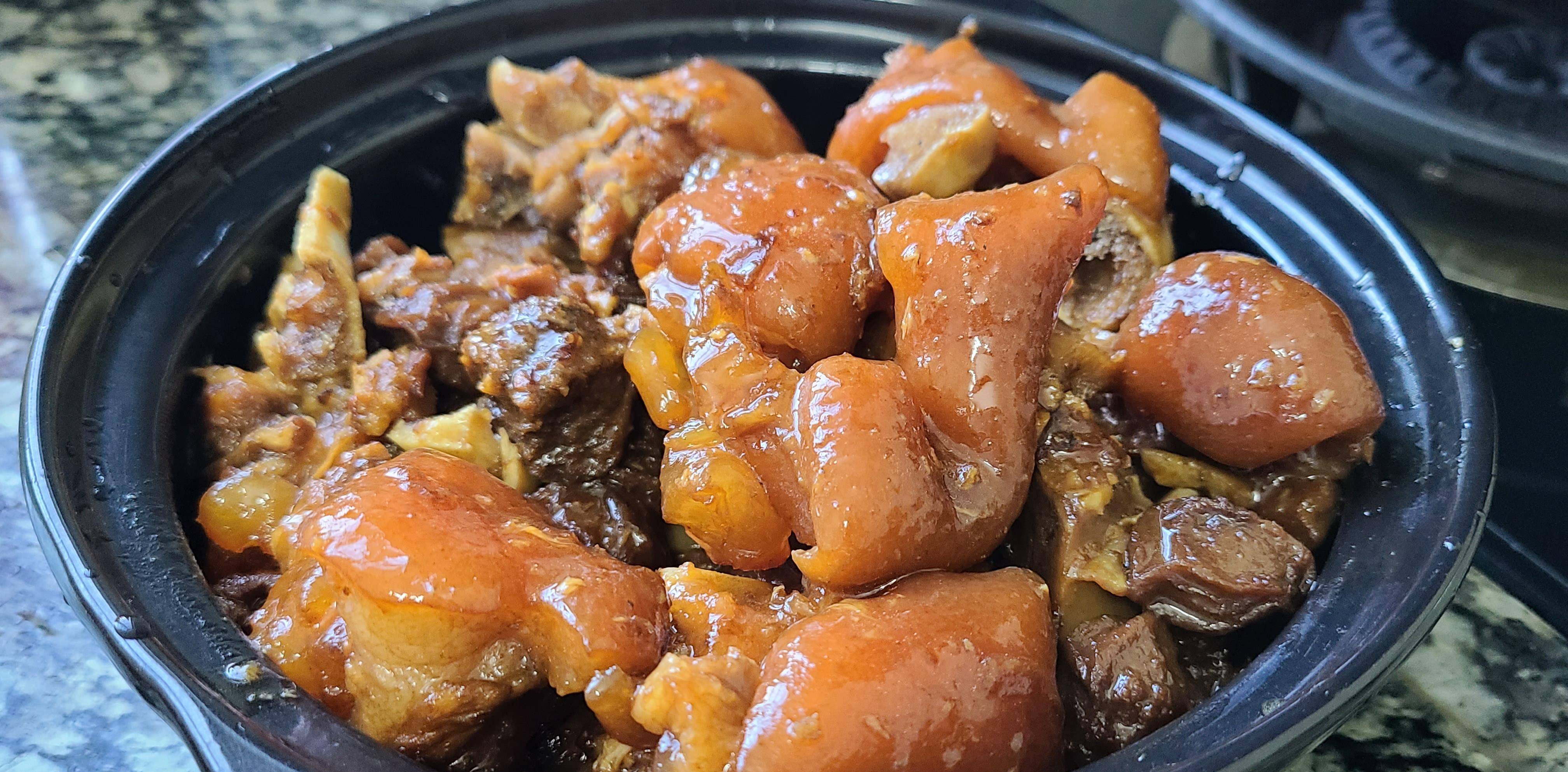 原创广东老厨师教的话梅猪脚出了名的一道美食肉香味浓真好吃