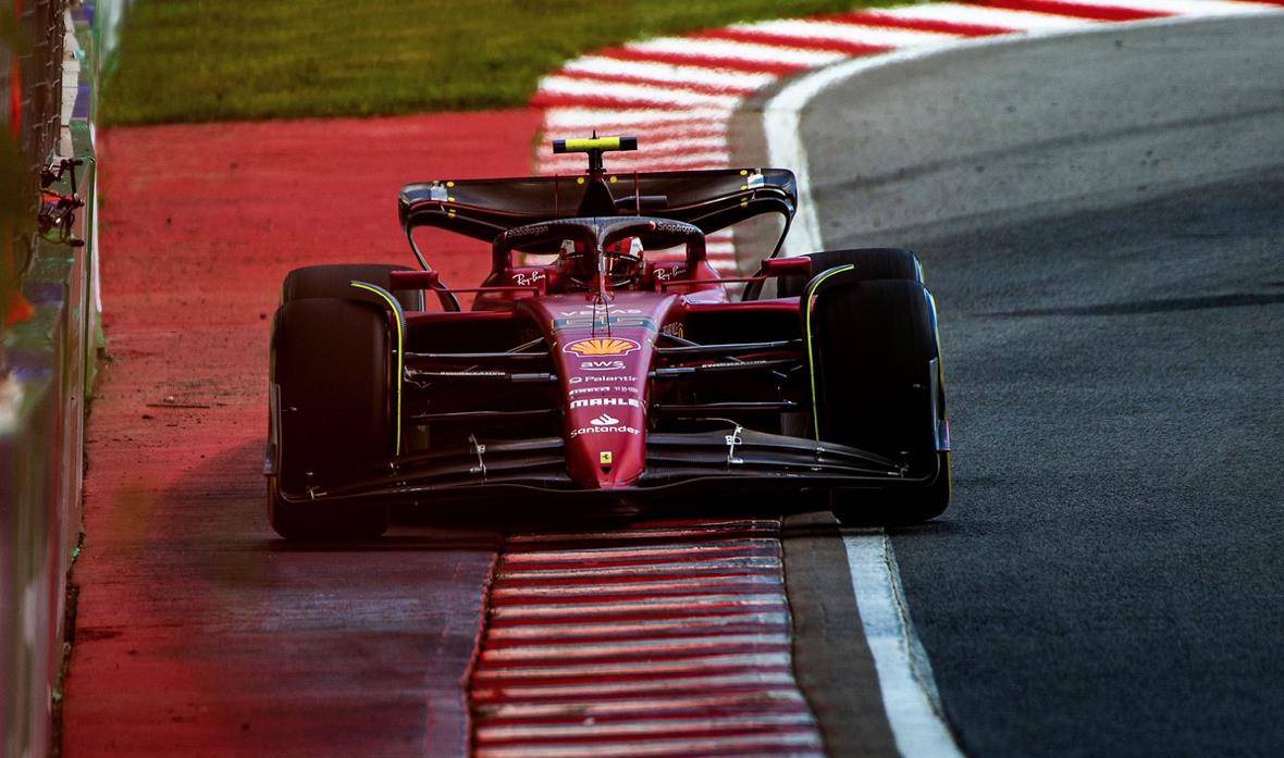 另一方面,从赛车性能来看,一个不利因素是赛恩斯的f1-75在10号发夹弯