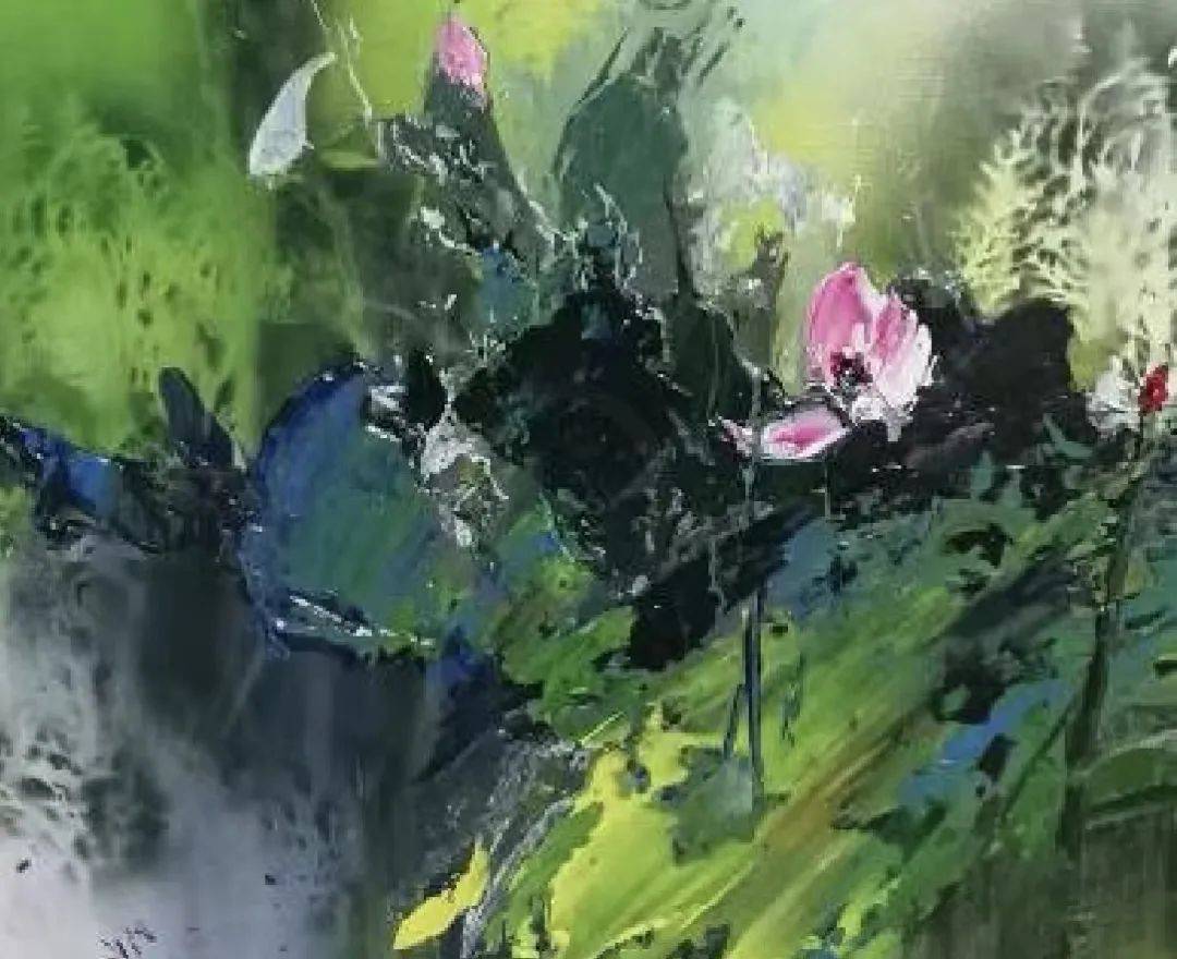 莲——董仙舟油画作品_葫芦岛市_创作_李连峰