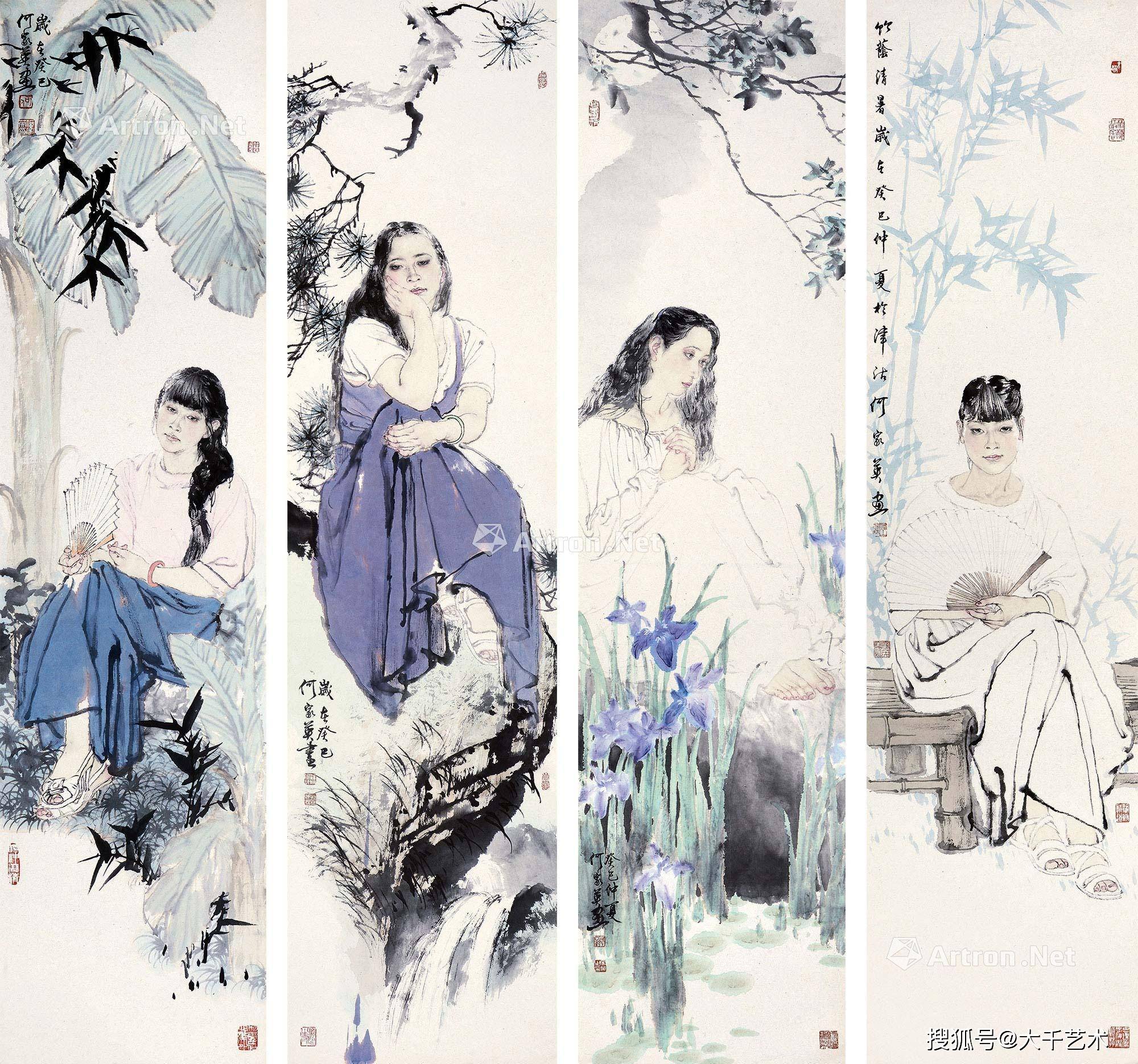 古美術柳 時代「◯英」在銘 肉筆春画巻物 浮世絵 【公式通販】