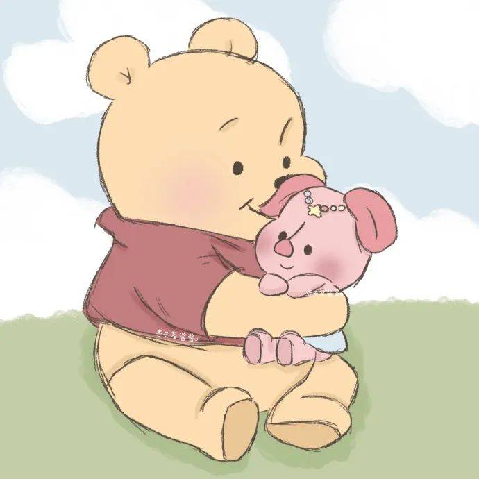 小熊维尼和皮杰头像合集