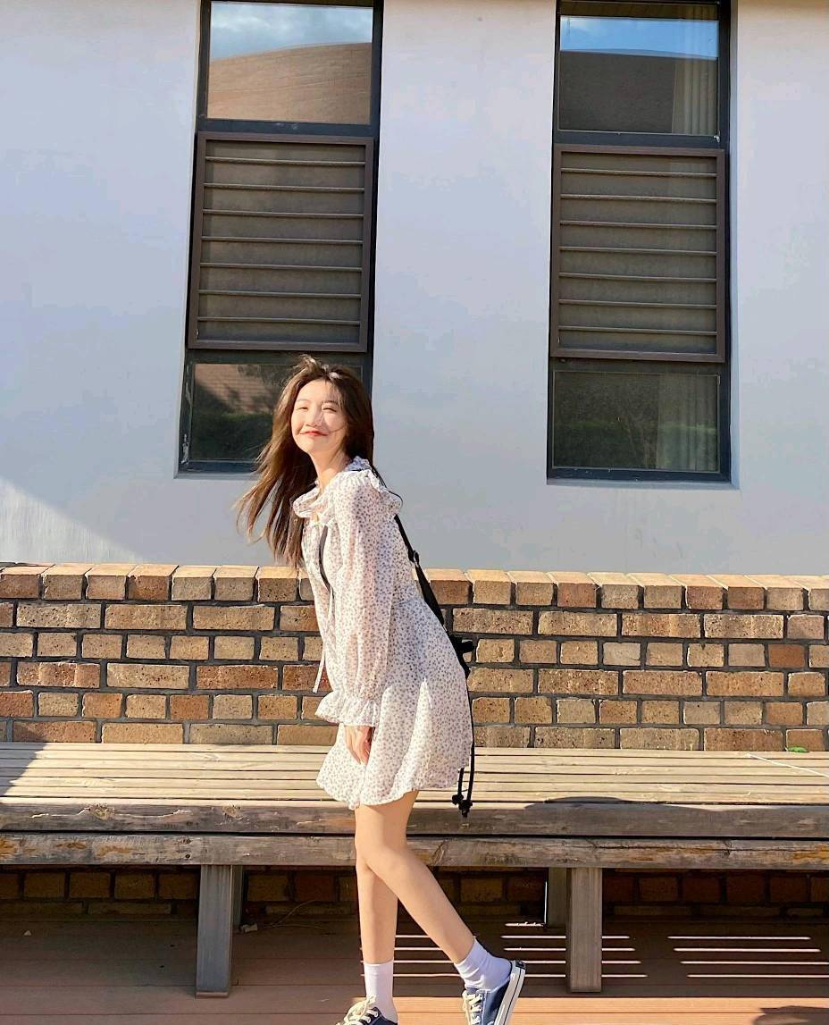 原创甜美可爱的少女感穿搭清新时尚仙气十足可盐可甜又迷人