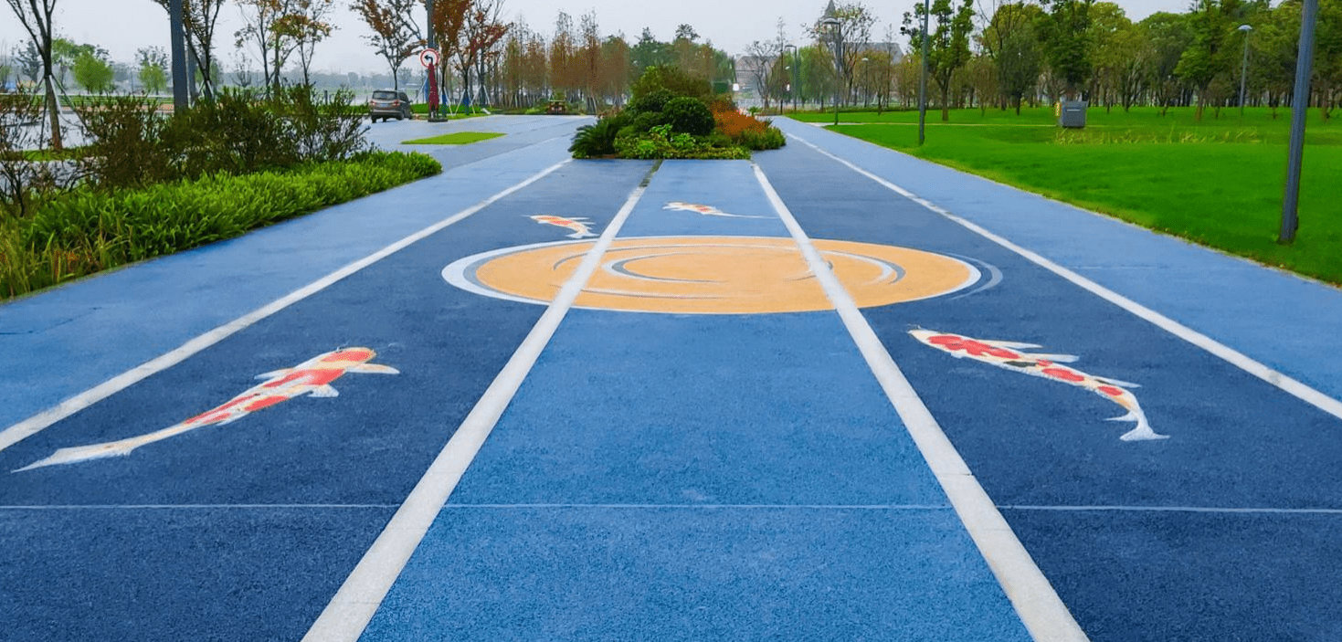 5cm10cm彩色透水砼价格_施工_混凝土_地坪