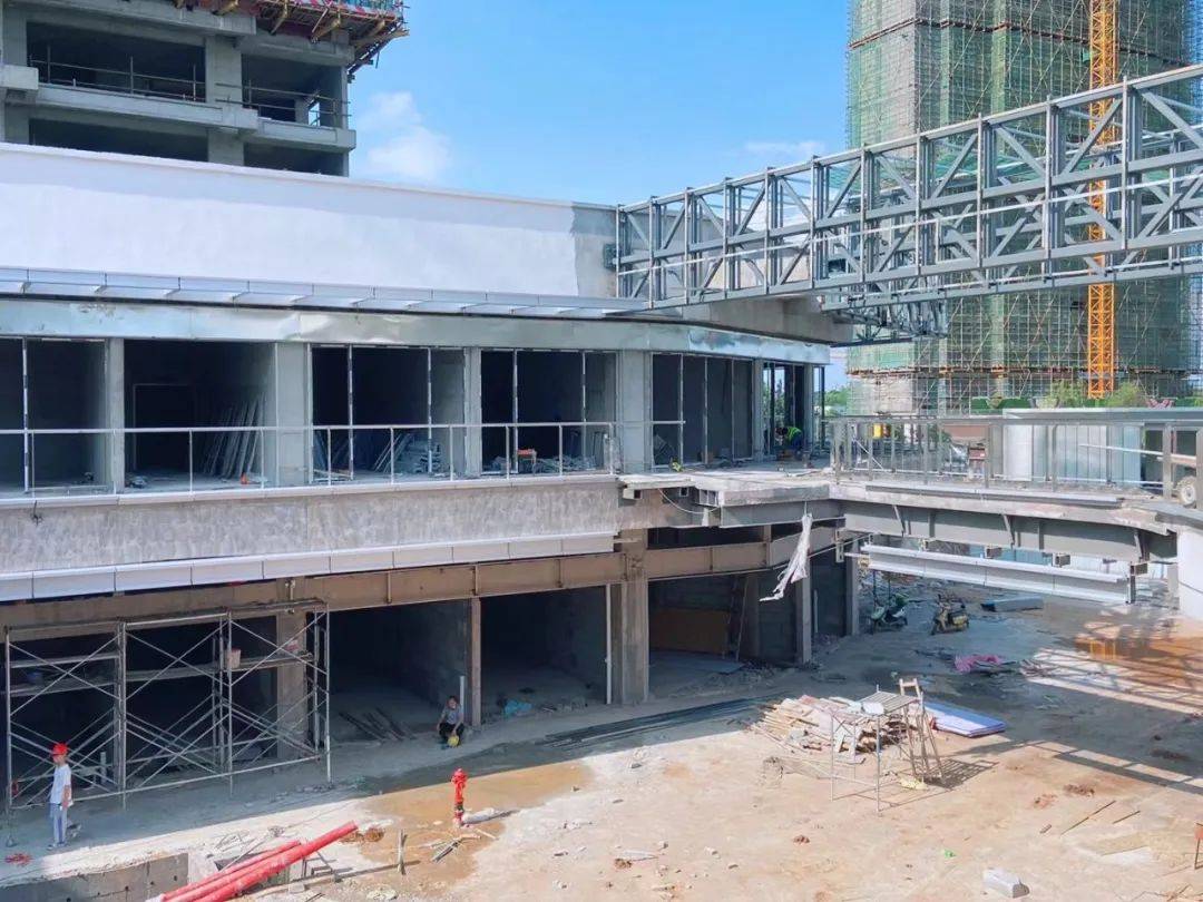 新城控股集团鄂州吾悦广场丨全力以赴抢进度众志成城为开业