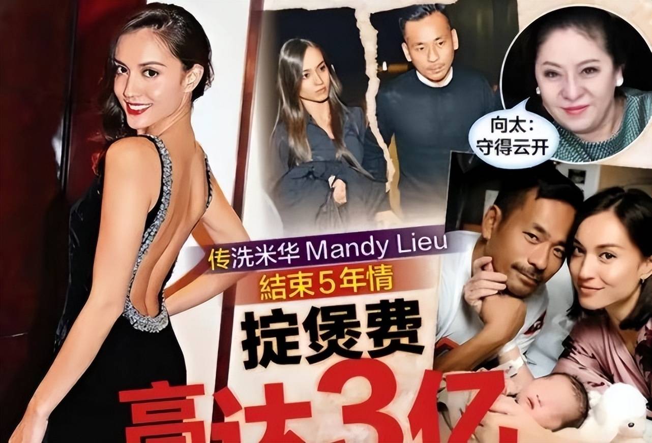 让她去了英国生活大家都知道,洗米华找了个小三mandy,名叫刘碧丽只