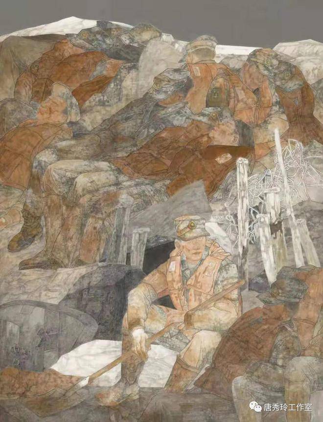 唐秀玲携手四川福宝美术馆辅导国展创作_中国画_全国_资格