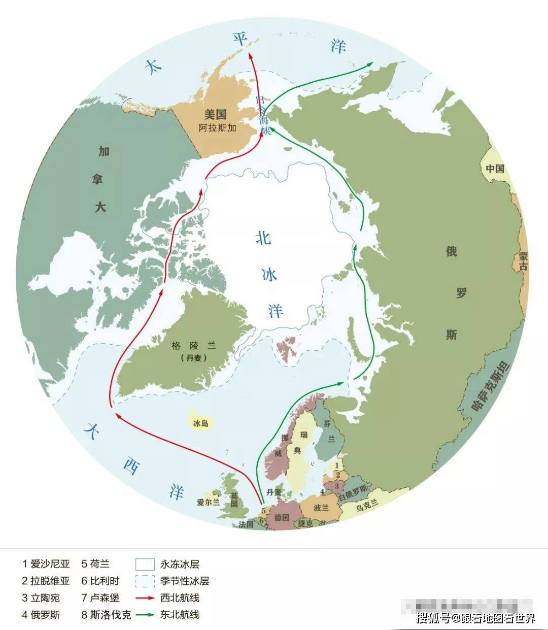 斯瓦尔巴群岛地图位置图片