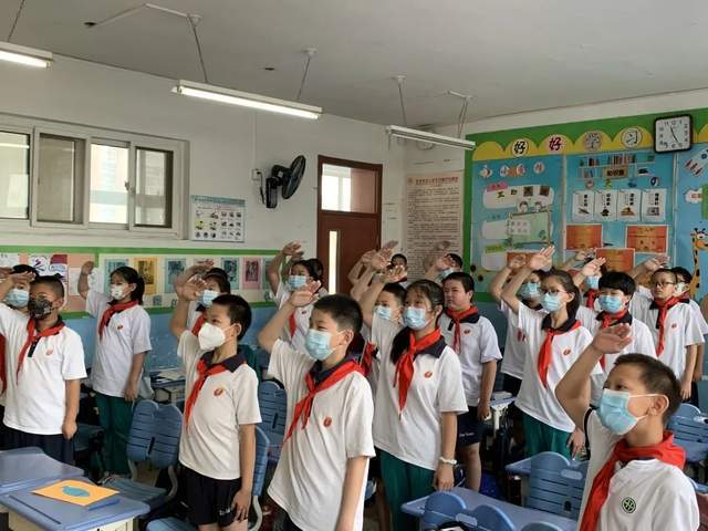 大兴区枣园小学枣园小学迎接学生返校复学