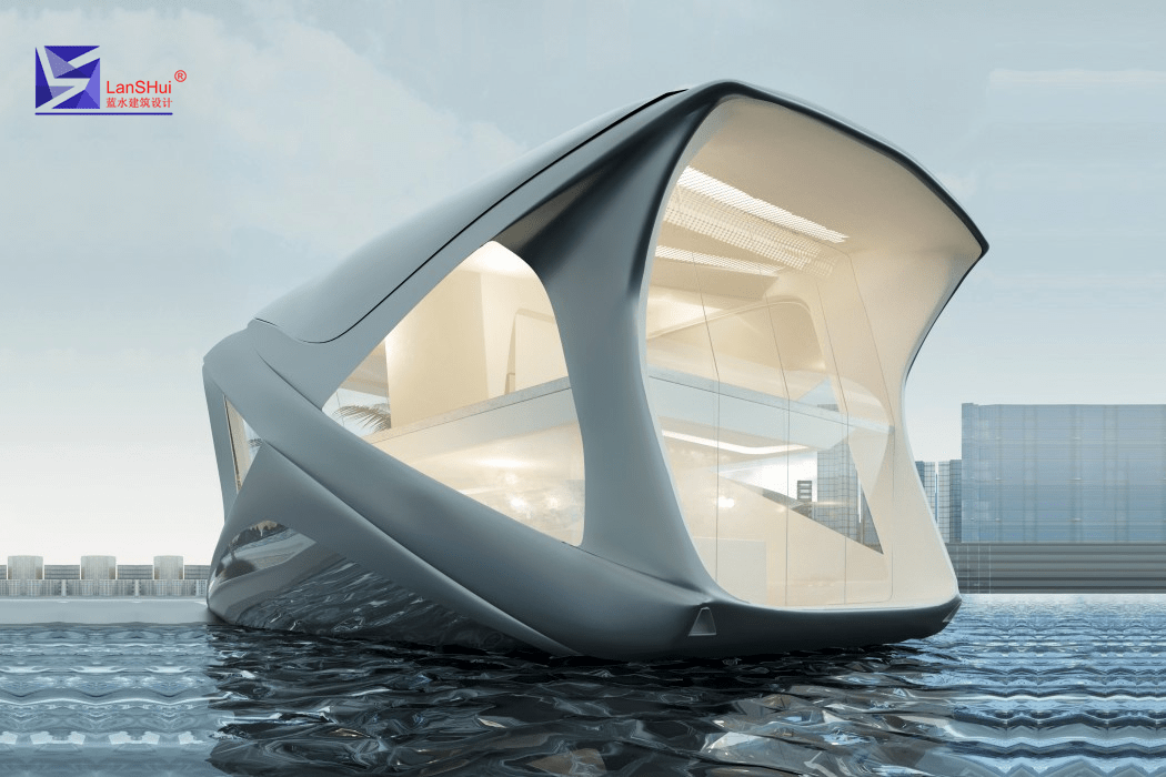 这款水上漂浮酒店设计颠覆传统酒店模式功能超乎想象