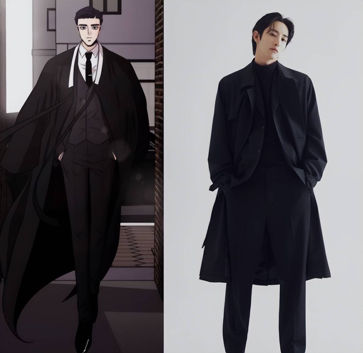 三位的漫画太符合了,特别是李洙赫,太酷了.