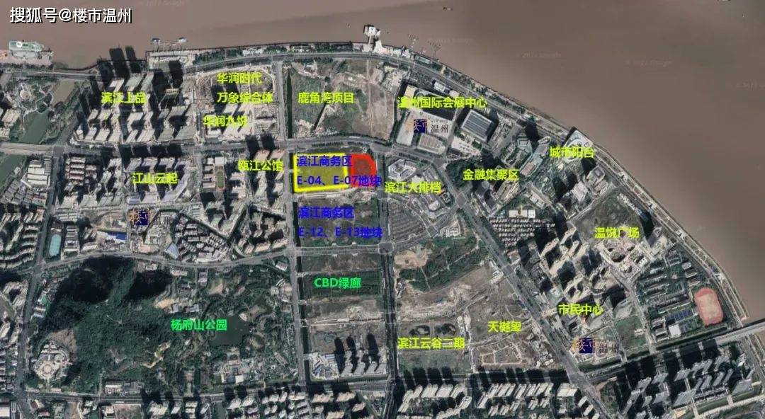 该地块位于江滨东路与汤家桥北路交汇处西南,即鹿角湾以南,滨江大排档